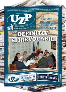 Daniela GIFU prezinta un nou numar din revista UZP, sub titlul:  Inteligenta solidaritatii jurnalistilor autentici