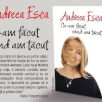 Andreea Esca si-a povestit amintirile despre primul ei iubit intr-o carte