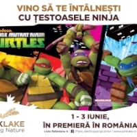 Testoasele Ninja vin pentru prima data in Romania, la ParkLake Shopping Center