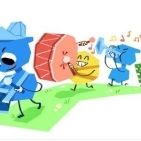 Google marcheaza Ziua Internationala a Copilului cu un Doodle special ce semnifica bucuria si veselia de a fi copil