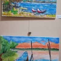 Fluviul nemuritor, o expozitie de arta, care reuneste artisti plastici calaraseni, la Muzeul Dunarii de Jos