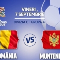 Azi, la PRO TV: ROMANIA - MUNTENEGRU, LIGA NATIUNILOR