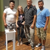 Silviu Ioan Soare, expozitie de ceramica sculpturala, la Muzeul Municipal Calarasi