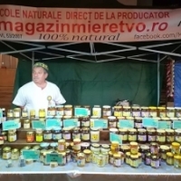 Ovidiu Tilioi, apicultor din Valcea, la Zilele Municipiului Calarasi: "Mierea de mana si de salcam au fost cele mai cautate!"