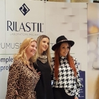Nico si Ozana Barabancea, interesate de gama de produse dermato-cosmetice Rilastil, lansata pe piata romaneasca