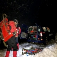 Avalansa in masivul Calimani