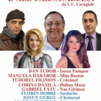 Teatrul Principal: O spumoasa comedie - D'ale Carnavalului - in Bucuresti, Focsani, Bacau, Barlad si Galati