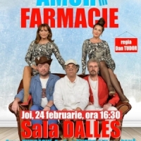 Amor in farmacie, o comedie-farsa pe scena Teatrului Principal