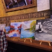 Leonard Antonescu, un inginer care are ca hobby pictura
