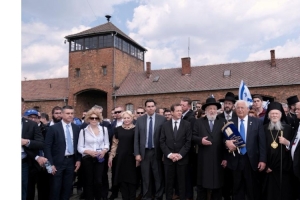Marsul International al Vietii, de la Auschwitz la Birkenau, si Ceremonia comemorativa de la Birkenau, pentru evreii din Balcani si Europa de Est, victime ale Holocaustului