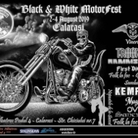 Festivalul Black&White Motor Fest are loc la complexul Albatros Podul 4, pe malul Dunarii, langa Calarasi