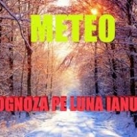 Prognoza mereo pentru luna ianuarie 2020