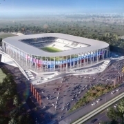 Stadiul lucrarilor la noile stadioane Steaua, Giulesti si Arcul de Triumf