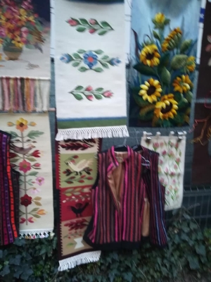 Rozica Maldaraseanu Miclescu, designer: Covoare superbe, tapiserii si cuverturi tesute manual!