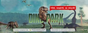 Expozitia de dinozauri Dino Park la Institutul de Geologie din Bucuresti