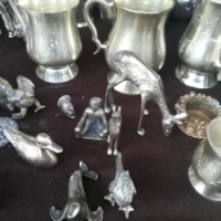 Ilie Marin: Obiecte din argint si diverse bijuterii din argint cu pietre, la targul din Piata Amzei!