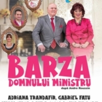 Barza domnului ministru, la Teatrul Principal, joi, 6 mai, la ora 19.00
