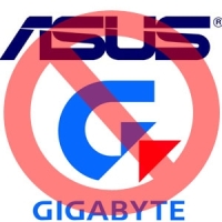 ASUS si Gigabyte se despart