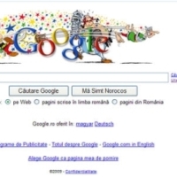 Cea de-a 50-a aniversare a lui Asterix si Obelix: Logo special Google