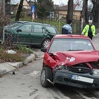 Masini distruse de vitezomani.