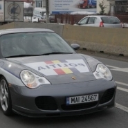 Politia Rutiera Prahova supravegheaza traficul pe DN 1 cu un Porsche 911 Turbo