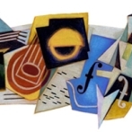Pictorul spaniol cubist Juan Gris, omagiat de Google printr-un logo special