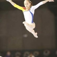 Gorjeanca medaliata la CE de gimnastica