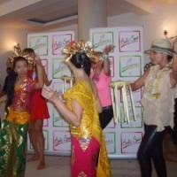 Nico a incantat publicul cu un dans balinez, la Bali Spa Cornu