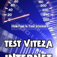 Test pentru a afla viteza de internet