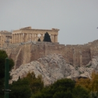 Parthenonul de pe Acropole, cladire reprezentativa pentru Atena