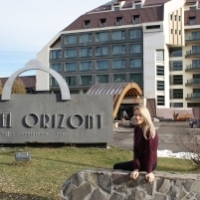 Valentina Pelinel, escapada la munte dupa ziua ei de nastere!