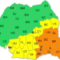 Ninsori si viscol in 11 judete din sud-estul Romaniei