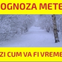 Prognoza meteo pentru perioada 16 - 18 Ianuarie 2017: Ninsori in regiunile sudice, sud-estice, inclusiv in Bucuresti, precum si la munte