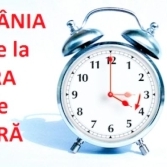 Sambata spre duminica Romania trece la ORA DE VARA