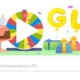 Google marcheaza 19 ani de existenta printr-un nou doodle: Roata norocului