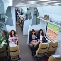 Mai ieftin, mai rapid si cu internet gratis: Trenul privat Hyperion, pe ruta Bucuresti-Constanta