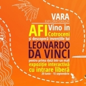 Expozitia MASINARIILE LUI LEONARDO DA VINCI din AFI Cotroceni