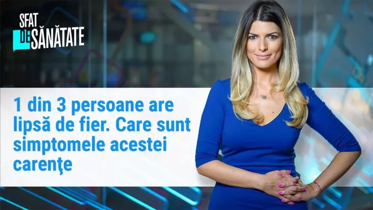 1 din 3 persoane are lipsa de fier. Care sunt simptomele acestei carente