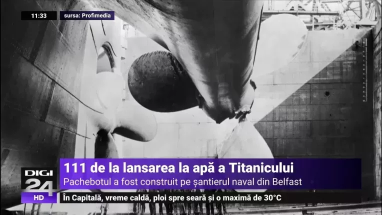111 ani de la lansarea Titanicului. Imagini inedite cu interioarele luxoase de la bordul navei
