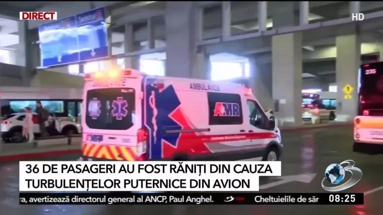 36 de pasageri raniti din cauza turbulentelor, intr-un zbor cu destinatia Hawaii