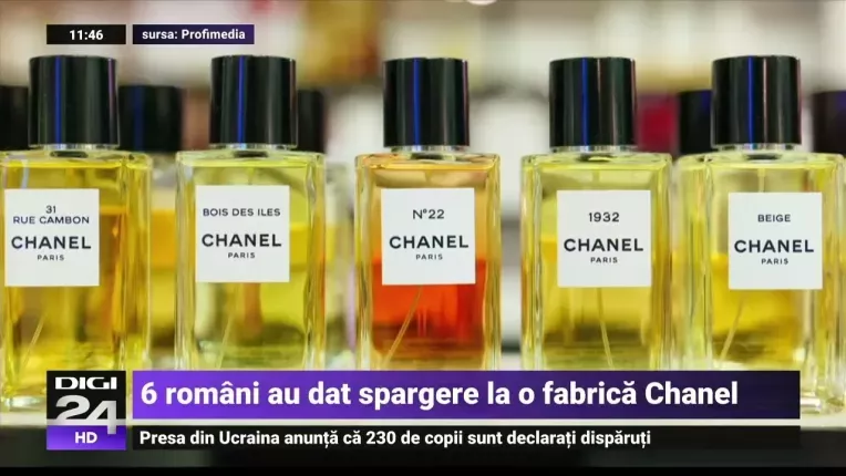 6 romani au spart o fabrica Chanel de langa Paris. Unul a spus ca ii trebuiau paletii din lemn