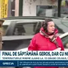 Vremea ramane geroasa, cu temperaturi de -12 grade Celsius in unele zone