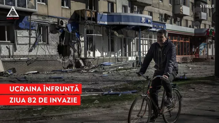 82 de zile de invazie. Fortele rusesti au tras asupra spitalului din Severodonetk