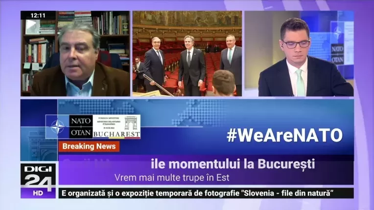 Adrian Cioroianu: Deja s-a transmis un mesaj. NATO va continua sa ajute Ucraina