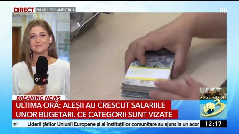 Alesii au votat cresterea salariilor pentru bugetari. Bucurie pentru mii de romani