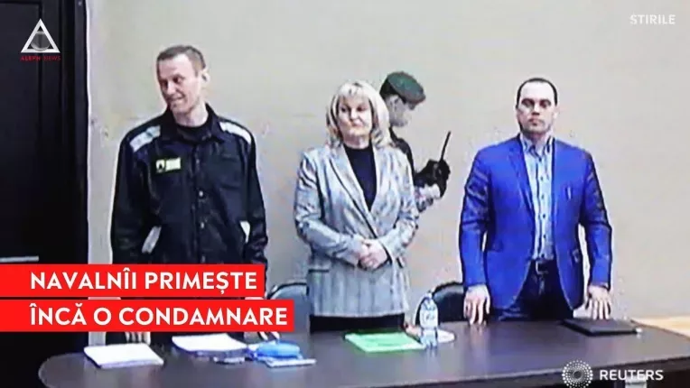 Alexei Navalnii,  condamnat la inca 9 ani de inchisoare. Opozantul lui Putin a fost gasit vinovat