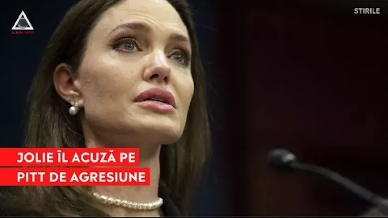 Angelina Jolie il acuza pe Brad Pitt de agresiune
