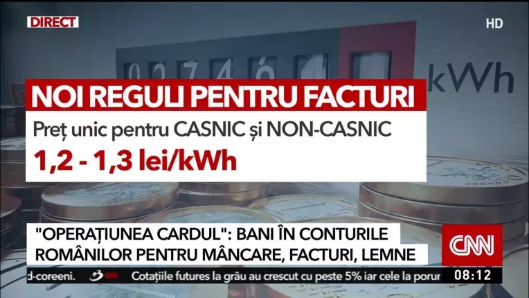 Aproape 90% dintre romani ar putea primi facturi duble la energie