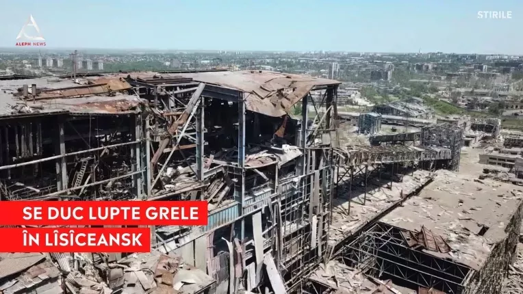 Armata rusa a distrus orasul Lisiceansk
