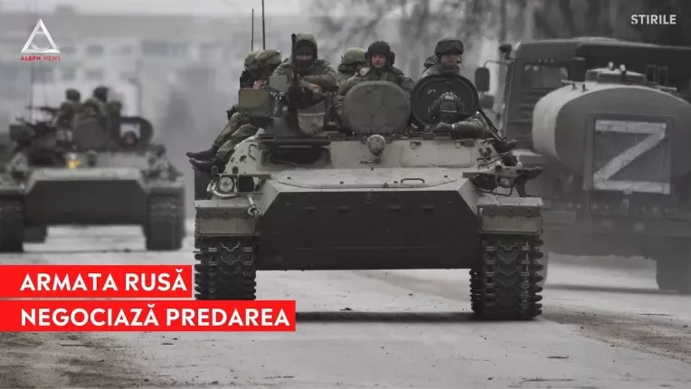 Armata rusa negociaza predarea
